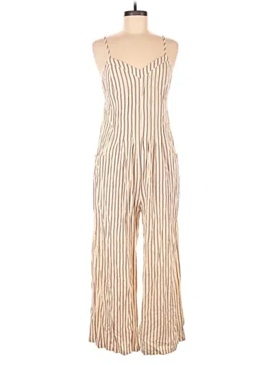 Pre-owned Cupshe Jumpsuit In Tan