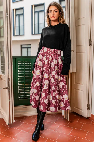 Cupshe Late Morning Black Sweater