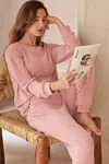 Cupshe Lights Out Pink Pajama Set In Pink