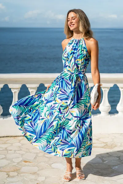 Cupshe Limitless Tropical Maxi Dress In Multi