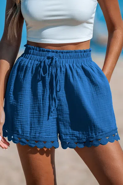 Cupshe Little Something Blue Shorts