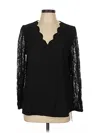 Cupshe Long Sleeve Blouse In Black