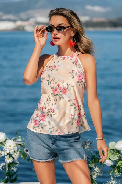 Cupshe Lost In The Moment Floral Top In Multi