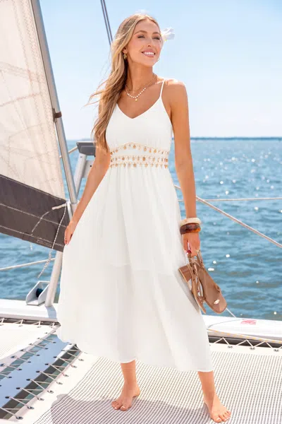 Cupshe Love Always White Maxi Dress