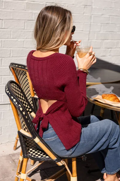Cupshe Love Potion Red Sweater