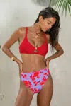 Cupshe Make It Big D/dd Bikini Set In Red
