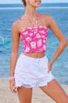 Cupshe Meadow Fling Floral Top In Pink