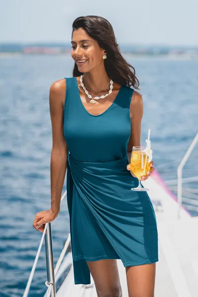 Cupshe My Ego Blue Mini Dress