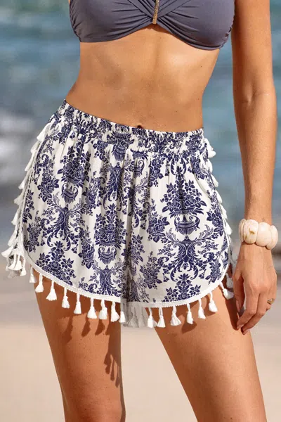 Cupshe New Crush Ornate Shorts In Animal Print