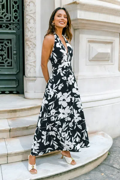Cupshe New Romance Tropical Maxi Dress In Animal Print