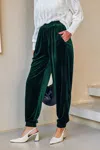Cupshe Nightfall Green Pants In Green