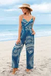 Cupshe Nomad Spirit Blue Jumpsuit