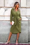 Cupshe Odessa Green Midi Dress