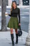 Cupshe On The Edge Green Mini Skirt In Green