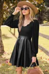Cupshe One More Dance Black Mini Dress In Black