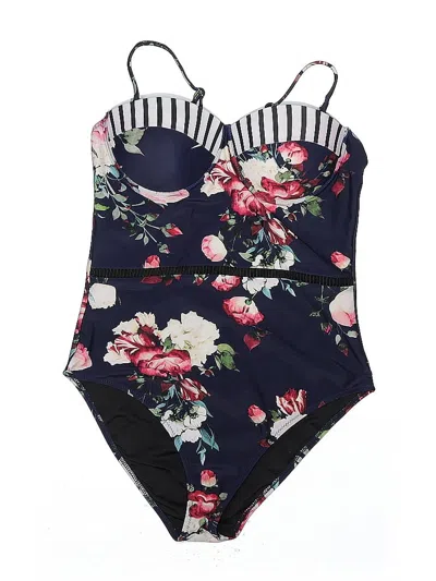 Pre-owned Cupshe One Piece Swimsuit In Black