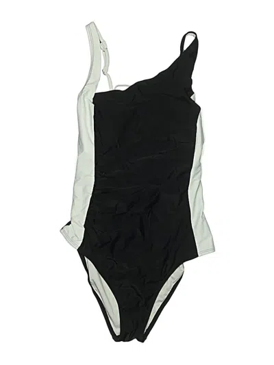 Pre-owned Cupshe One Piece Swimsuit In Black