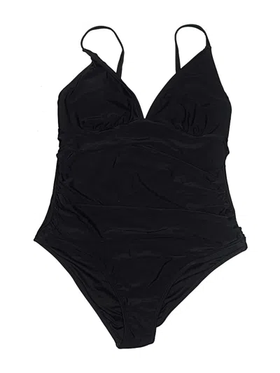 Pre-owned Cupshe One Piece Swimsuit In Black