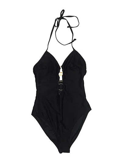 Pre-owned Cupshe One Piece Swimsuit In Black