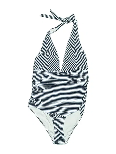 Pre-owned Cupshe One Piece Swimsuit In Blue