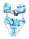 Cupshe One Piece Swimsuit In Blue