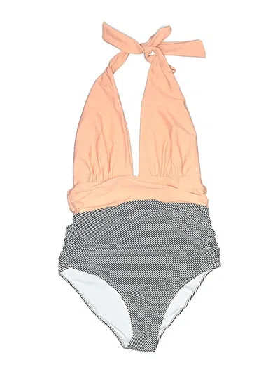 Pre-owned Cupshe One Piece Swimsuit In Gray