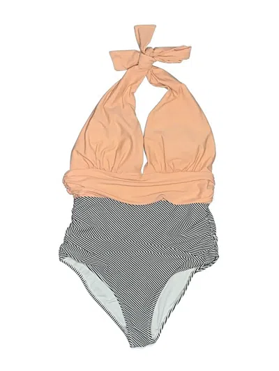 Pre-owned Cupshe One Piece Swimsuit In Gray