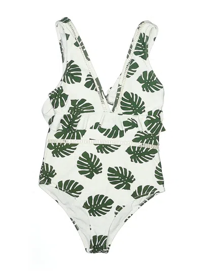Pre-owned Cupshe One Piece Swimsuit In Green