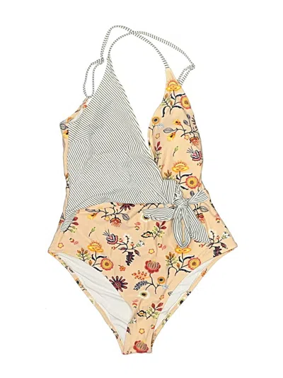 Pre-owned Cupshe One Piece Swimsuit In Orange