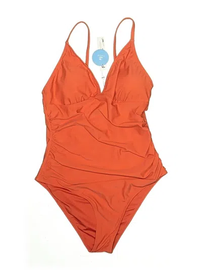 Pre-owned Cupshe One Piece Swimsuit In Orange