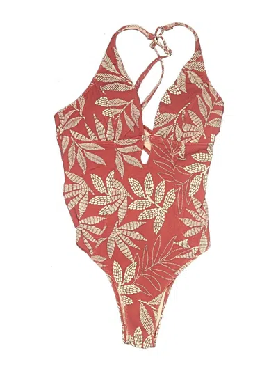 Pre-owned Cupshe One Piece Swimsuit In Red