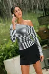 Cupshe One Thing Led To Another Striped Top In Multi