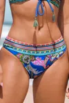 Cupshe Paisley Standard Bikini Bottoms