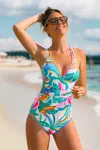 Cupshe Paradise Bloom Tropical One-piece Swimsuit