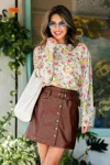 Cupshe Pressing Petals Floral Sweater In Multi
