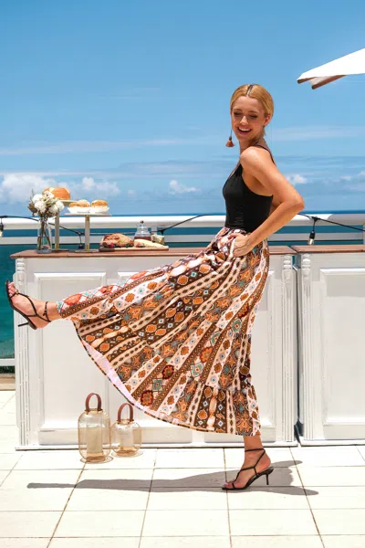 Cupshe Provence Boho Maxi Dress In Multi