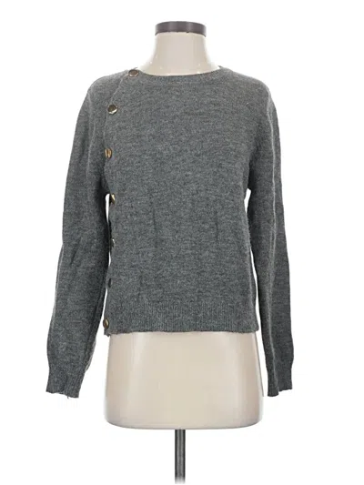 Pre-owned Cupshe Pullover Sweater In Gray