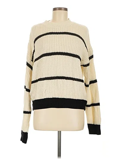 Pre-owned Cupshe Pullover Sweater In Ivory