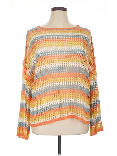 Cupshe Pullover Sweater In Orange