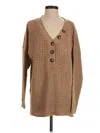 Cupshe Pullover Sweater In Brown