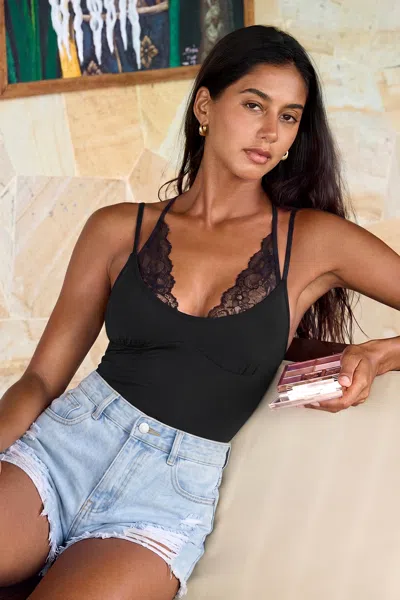 Cupshe Rare Black Bodysuit