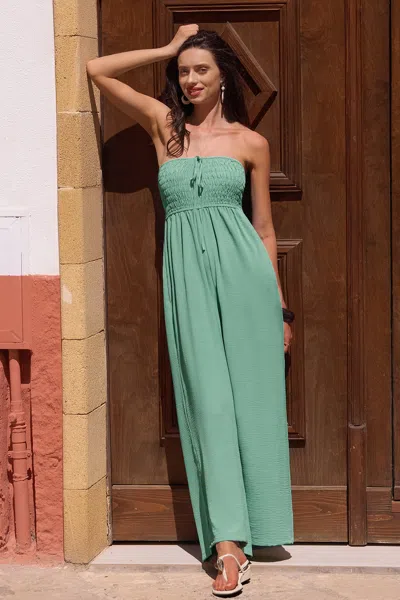 Cupshe Relaxation Green Jumpsuit