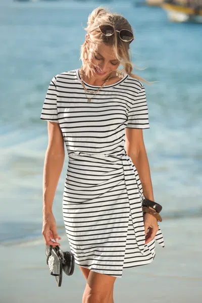 Cupshe Riviera Striped Mini Dress In Multi