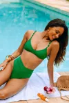 Cupshe Rolling Hills Green Bikini Set In Green