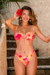 Cupshe Romance In Spring Floral Bikini Set In Multi
