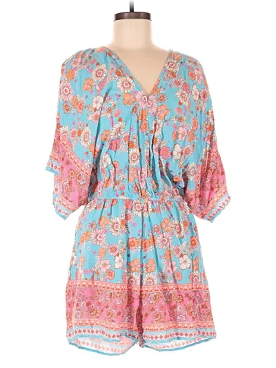 Pre-owned Cupshe Romper In Blue