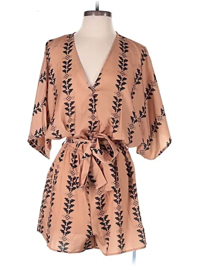 Cupshe Romper In Tan