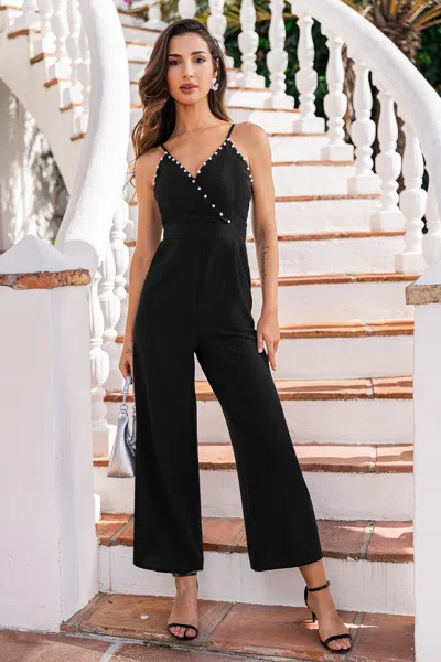 Cupshe Rooftop View Black Jumpsuit