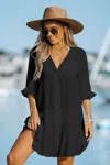 Cupshe Ruffled Cover-up Dress