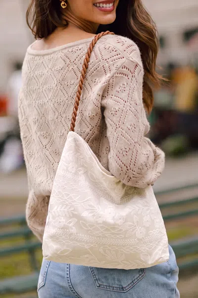 Cupshe Seabound Beige Tote Bag